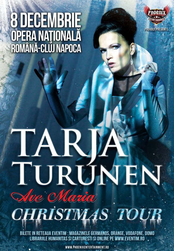 Tarja Turunen va concerta si la Cluj-Napoca
